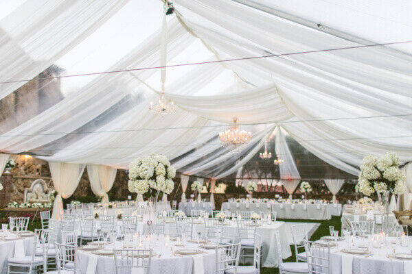 White Voile Fabric Roll WHOLESALE (210cm wide)52m Wedding Event Ceiling Drapes