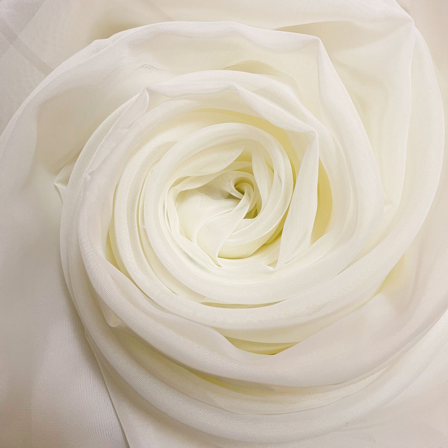 White Voile Fabric Roll WHOLESALE (150cm wide) 52m Wedding Event Ceiling Drapes